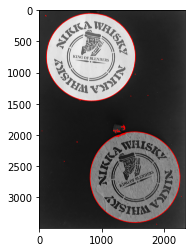 抽出した輪郭の描画